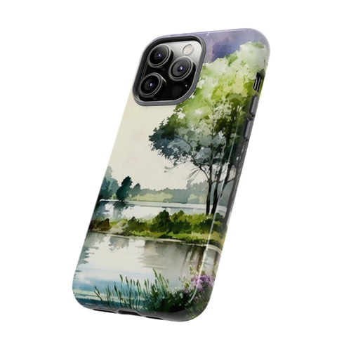 Summer Day by the Lake - Impact Resistant Phone Case